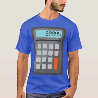 80085電卓 Tシャツ