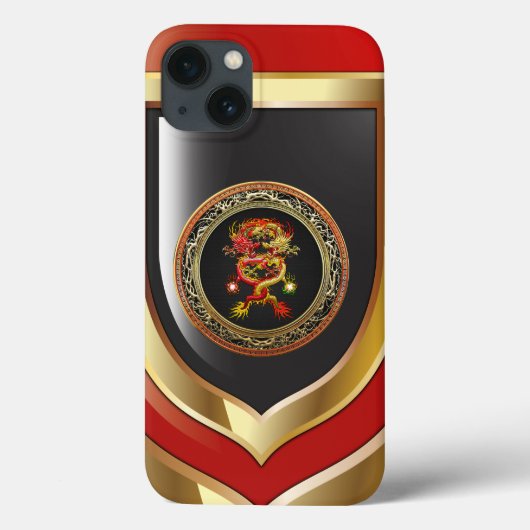 [800]赤・黄ドラゴンズ Case-Mate iPhoneケース (裏面)
