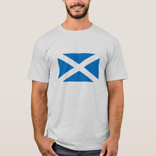 800px-Flag_of_Scotland Tシャツ (正面)