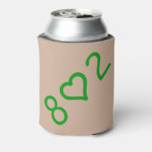 802クーラーボックス 缶クーラー (缶裏面)