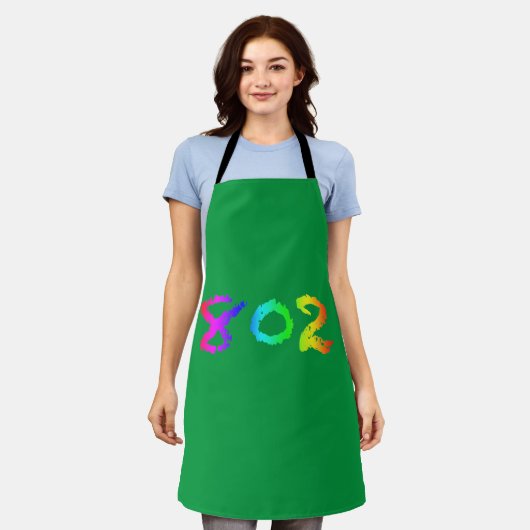 802 エプロン (着用した状態)