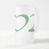 802 フロストグラスビールジョッキ (正面右)