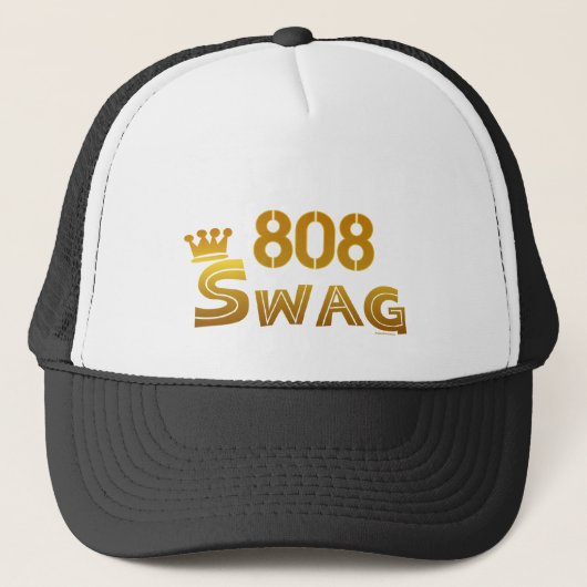 808ハワイのスワッグ キャップ (正面)
