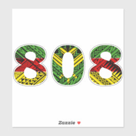 808ハワイカカオカナカマオリ シール