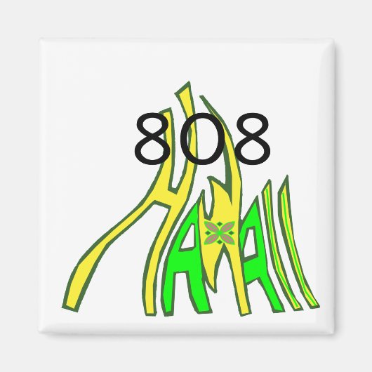 808ハワイ磁石 マグネット (正面)