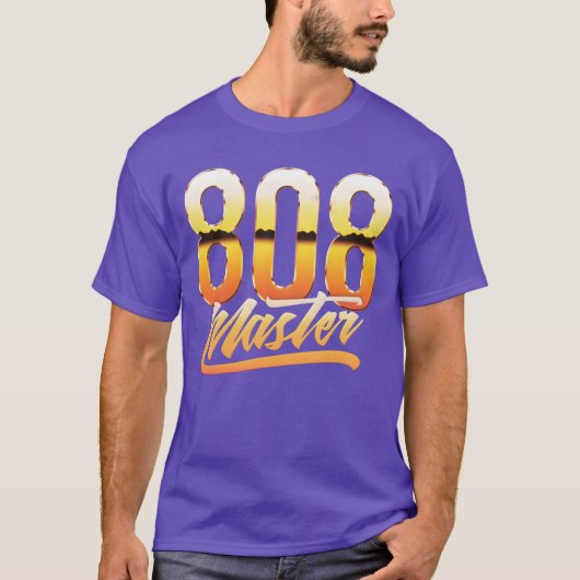 808マスター80年代風 Tシャツ (正面)