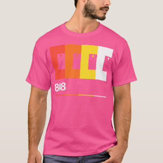 808リズム作曲家ドラムマシン Tシャツ