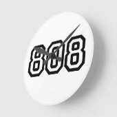 808 ラウンド壁時計 (傾斜)