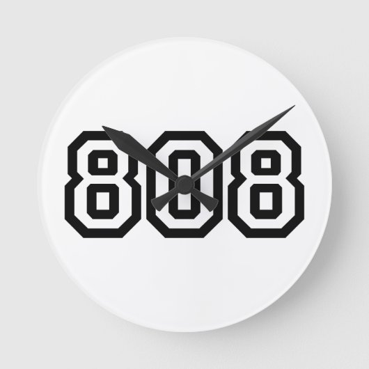 808 ラウンド壁時計 (正面)