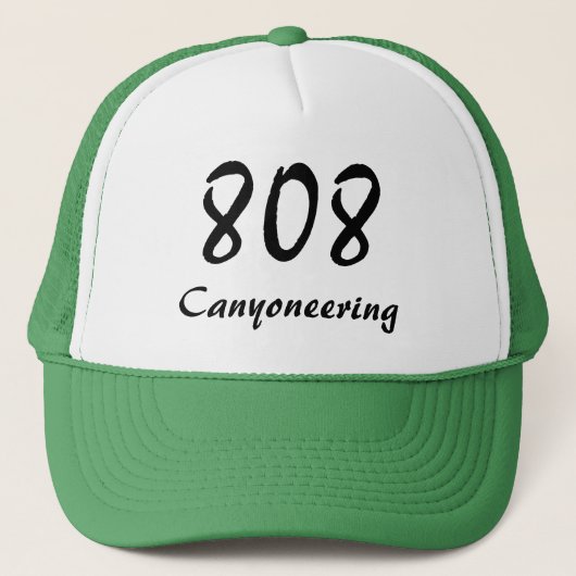 808 canyoneering帽子 キャップ (正面)