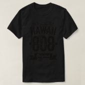 808 Hawaii Area Code Authentic T-shirt 3 Tシャツ (デザイン正面)