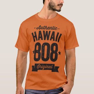 808 Hawaii Area Code Authentic T-shirt 7 Tシャツ