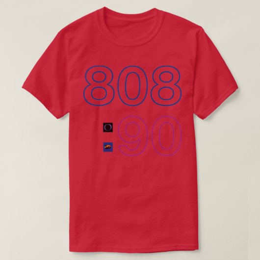 808 State  Tシャツ (デザイン正面)