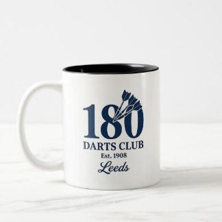 80 ダーツクラブリーズ設立1908 ツートーンマグカップ