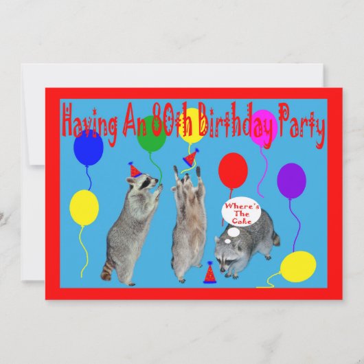 80 招待状 (正面)