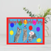 80 招待状 (スタンド正面)