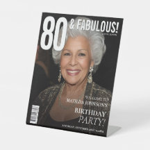80 最高 Magazine Cover 80歳の誕生日 