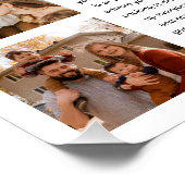 80 Reasons We Love You Birthday Keepsake Gift ポスター (コーナー)