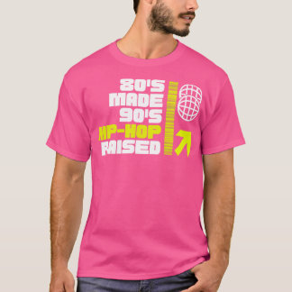 80 S製90 Sヒップホップ上昇1 Tシャツ