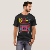 80´s themed party 80 s costume  I love the 80s Tシャツ (正面フル)