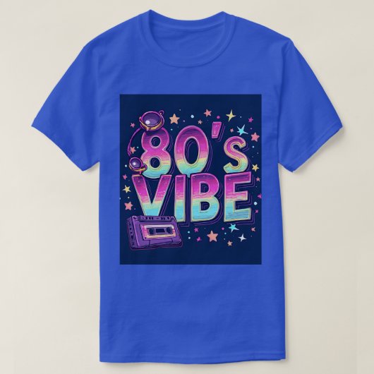 80’s Vibe Trendy T-Shirt Tシャツ (デザイン正面)