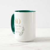 80 Things We Love About Mom マグカップ (正面左)