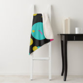 80sのジオメトリシームレスパターンとmemphis要素 シェルパブランケット (インサイチュ)