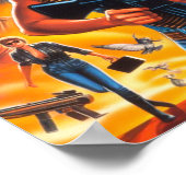 80sアクションガールズ ポスター (角)