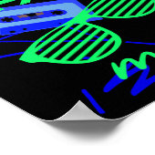 80sカセットテープパーティー ポスター (角)