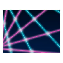 80sカッコいいレーザーライトショー背景レトロネオン