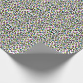 80sカラフルチエタプリント ラッピングペーパー (角)