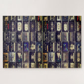 80sクールヴィンテージカセットパズル ジグソーパズル (横)