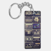80sクールヴィンテージカセット キーホルダー (正面左)