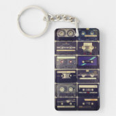 80sクールヴィンテージカセット キーホルダー (正面)