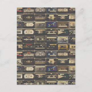 80sクールヴィンテージカセット ポストカード