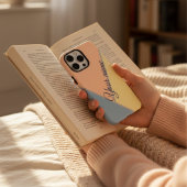 80sスタイリッシュヴィンテージカラーブロック名前をカスタムする Case-Mate iPhoneケース