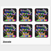 80sステッカーに貼り付け スクエアシール (シート)