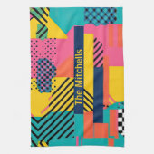 80sトレンディー キッチンタオル (縦)