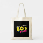 80sトートバッグ素晴らし全体のパーティー トートバッグ (裏面)