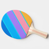 80sネオン海スはっきりしたキ 卓球ラケット (横)