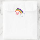 80'sハート&レインボー – シール (バッグ)