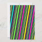 80sパーティの招待状 招待状 (裏面)