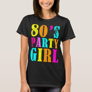 80sパーティガール tシャツ