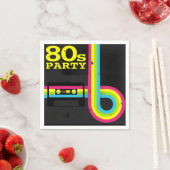 80sパーティーナプキン スタンダードカクテルナプキン (インサイチュ)