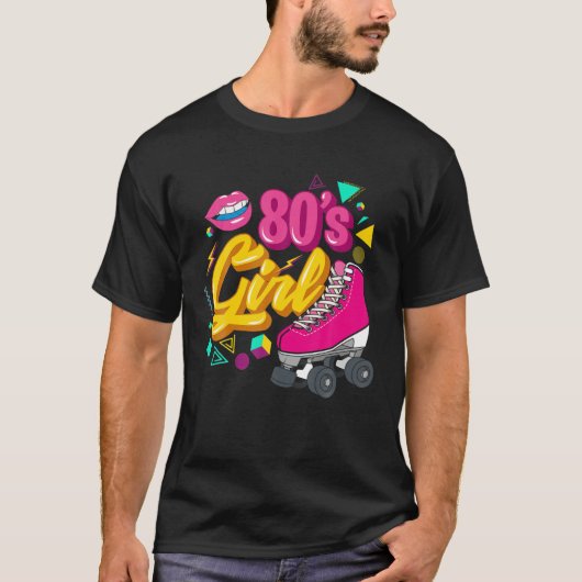 80Sパーティーパーティー衣装コスチュームヴィンテージレトロ Tシャツ (正面)