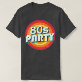 80sパーティー1 tシャツ (デザイン正面)