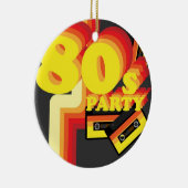 80sパーティー セラミックオーナメント (右)