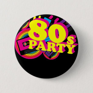 80sパーティー 缶バッジ