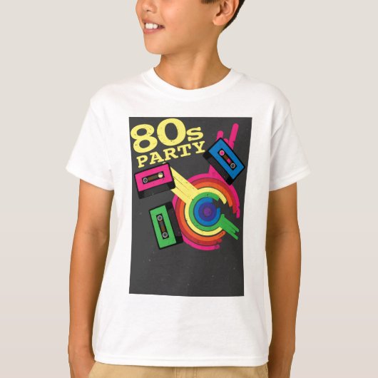 80sパーティー tシャツ (正面)