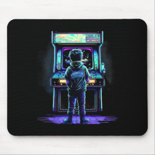80sビデオゲームヴィンテージレトロアーケード3 マウスパッド